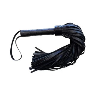 83596_Rouge Long Leather Flogger_Black