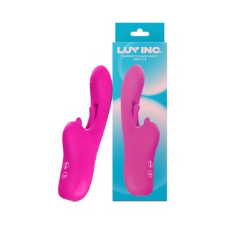 Luv Inc Tr46- Tapping Tongue Rabbit Vibrator Pink