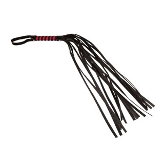 Sportsheets Sex & Mischief Red & Black Stripe Flogger