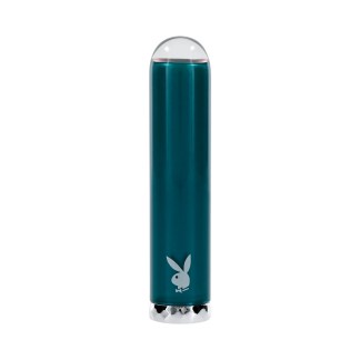 Playboy Emerald Rechargeable Vibrating Glass Mini Vibe Deep Teal