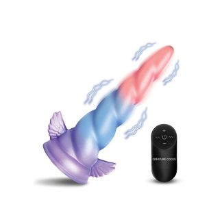 Creature Cocks - Deluxe Dream Rider Vibrating Unicorn Silicone